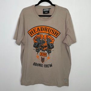 Headrush skull graphic t-shirt